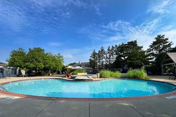 swimming pool view at Deercross Apartments, Ohio, 45236